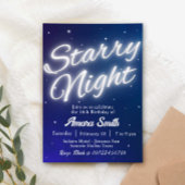 Starry Night - Unter den Sternen Einladung