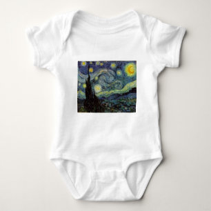 Starry Night - van Gogh Baby Strampler