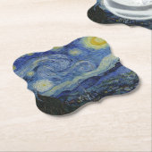 Starry Night & Van Gogh /berühmte Vintage Kunst Untersetzer (angewinkelt)