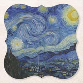 Starry Night & Van Gogh /berühmte Vintage Kunst Untersetzer