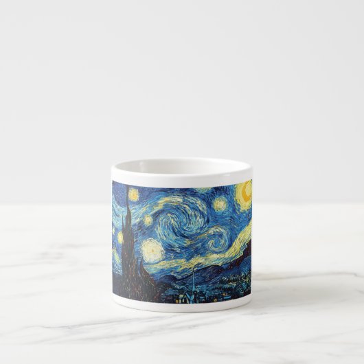 Starry Night - Van Gogh Espressotasse (Vorderseite)