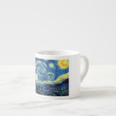 Starry Night - Van Gogh Espressotasse (Vorderseite Rechts)