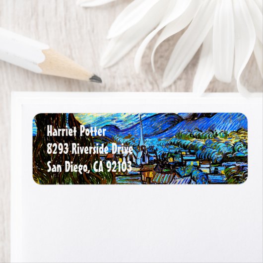 Starry Night Van Gogh Fine Art (Insitu)