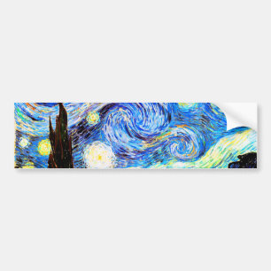 Starry Night Van Gogh Fine Art Autoaufkleber