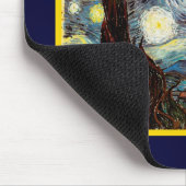 Starry Night Van Gogh Fine Art Mousepad (Ecke)