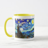 Starry Night Van Gogh Fine Art Tasse (Links)