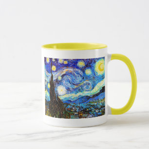 Starry Night Van Gogh Fine Art Tasse