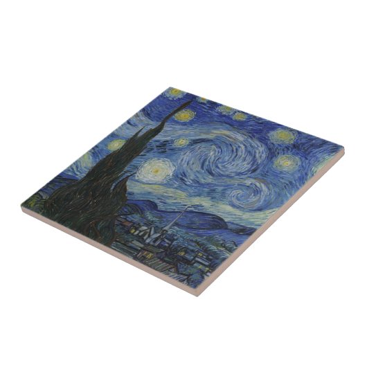 Starry Night - Van Gogh Fliese (Seite)