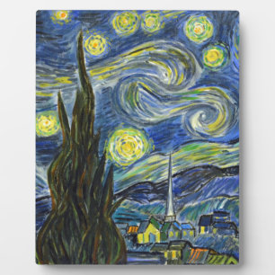 Starry Night, Van Gogh Fotoplatte