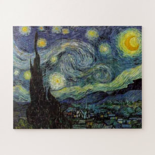 Starry Night - van Gogh Gemälde Art Puzzle