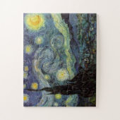 Starry Night - van Gogh Gemälde Art Puzzle (Vertikal)