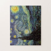 Starry Night - van Gogh Gemälde Art Puzzle (Vertikal)