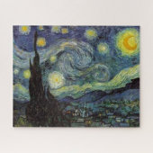 Starry Night - van Gogh Gemälde Art Puzzle (Horizontal)
