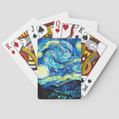 Starry Night, Van Gogh Gemälde, Spielkarten (Rückseite)