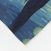 Starry Night Van Gogh Halloween Fleecedecke (Ecke)