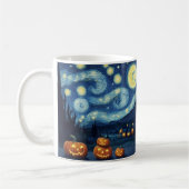 Starry Night Van Gogh Halloween Kaffeetasse (Links)