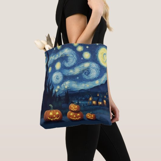 Starry Night Van Gogh Halloween Tasche (Von Nahem)
