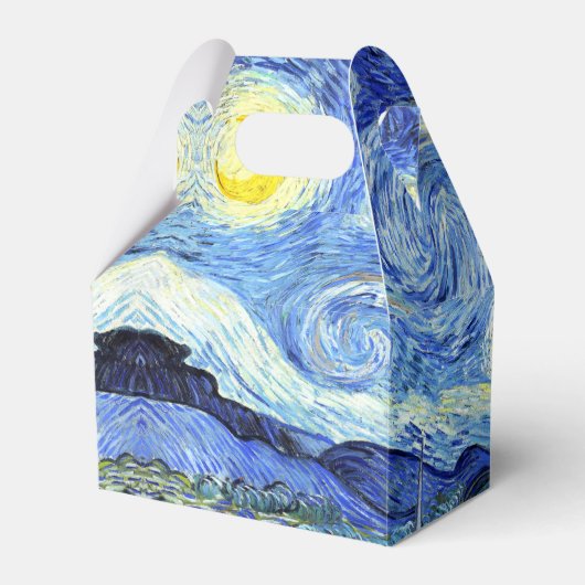 Starry Night Van Gogh Impressionismus Gefallen Box Geschenkschachtel (Vorderseite)