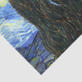 Starry Night Van Gogh Impressionismus Tissue Paper Seidenpapier (Detail)