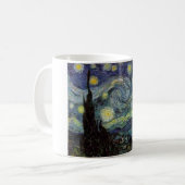 Starry Night - van Gogh Kaffeetasse (Vorderseite Links)