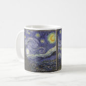 Starry Night - Van Gogh Kaffeetasse (Vorderseite Links)