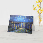 Starry Night: Van Gogh Karte (Gelbe Blume)