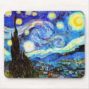 Starry Night Van Gogh Mousepad