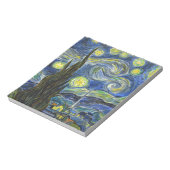 Starry Night, Van Gogh Notizblock (Rotiert)