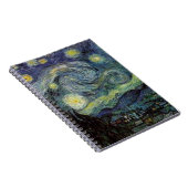 Starry Night - van Gogh Notizblock (Rechte Seite)