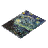 Starry Night - van Gogh Notizblock (Linke Seite)