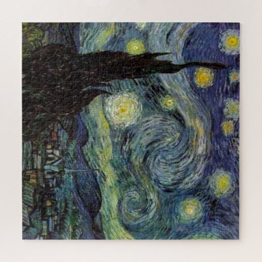 Starry Night - van Gogh Painting Art Puzzle (Horizontal)