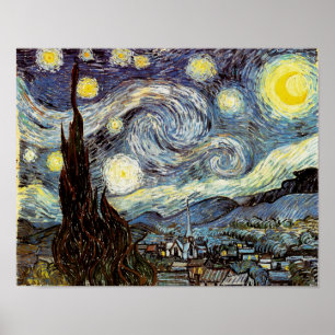 Starry Night Van Gogh Poster