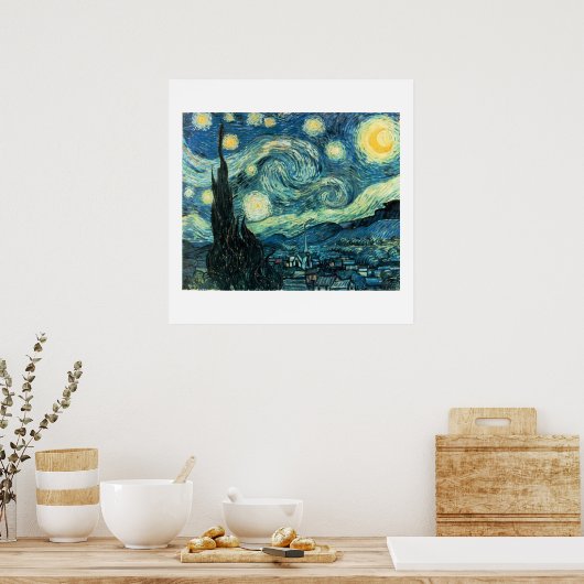 Starry Night Van Gogh Poster (hohe Qualität) (Küche)