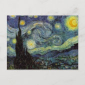 Starry Night - van Gogh Postkarte (Vorderseite)