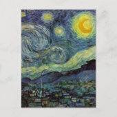 Starry Night - van Gogh Postkarte (Vorderseite)