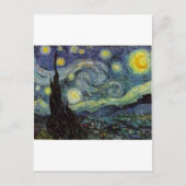 Starry Night - van Gogh Postkarte (Vorderseite)