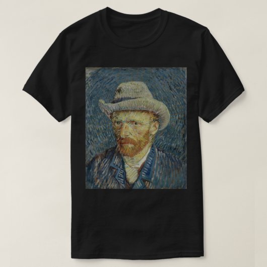 "Starry Night" van Gogh T-Shirt (Design vorne)