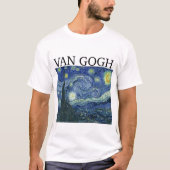 Starry Night Van Gogh T - Shirt (Vorderseite)
