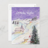 Starry Night vergewaltigt in Schnee Weihnachten Wa (Vorne/Hinten)