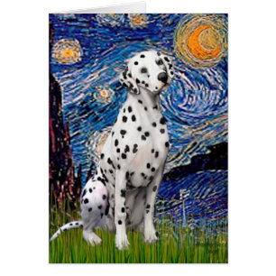 Starry Night (Vertikal) - Dalmatiner