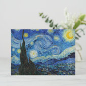 Starry Night | Vincent van Gogh (Stehend Vorderseite)
