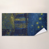 Starry Night, Vincent van Gogh Badehandtuch (Badehandtuch)