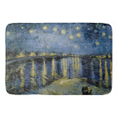 Starry Night Vincent van Gogh Badematte (Vorderseite)