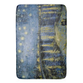 Starry Night Vincent van Gogh Badematte (Vorderseite Vertikal)