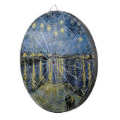 Starry Night Vincent van Gogh Dartscheibe (Vorderseite rechts)