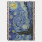 Starry Night Vincent van Gogh Decke (Vorderseite Vertikal)