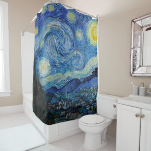 Starry Night Vincent van Gogh Duschvorhang