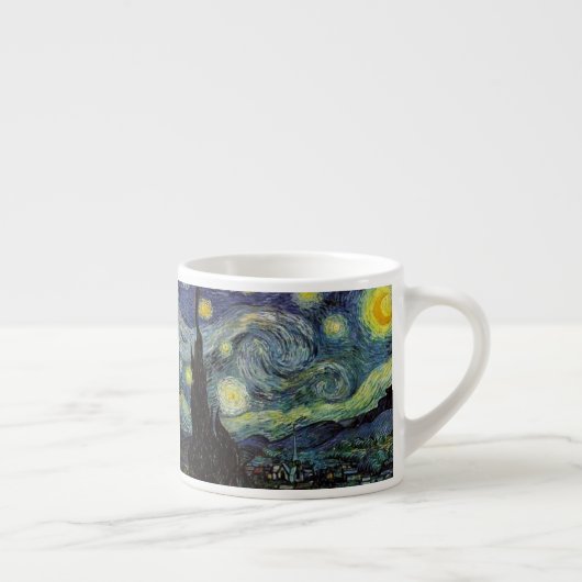 Starry Night, Vincent Van Gogh. Espressotasse (Rechts)