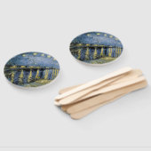 Starry Night Vincent van Gogh Fächer (Non-assembled)