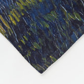 Starry Night, Vincent van Gogh Fleecedecke (Ecke)